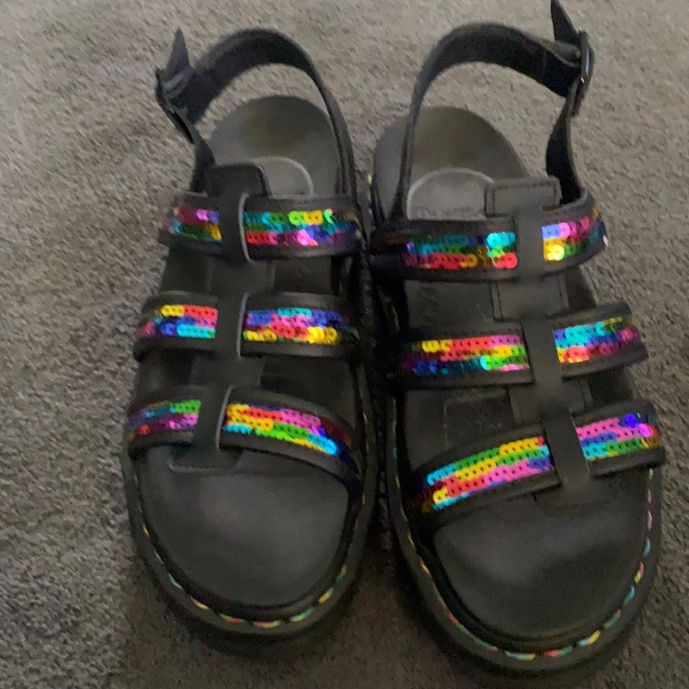 Size 9 sequences sandals ….